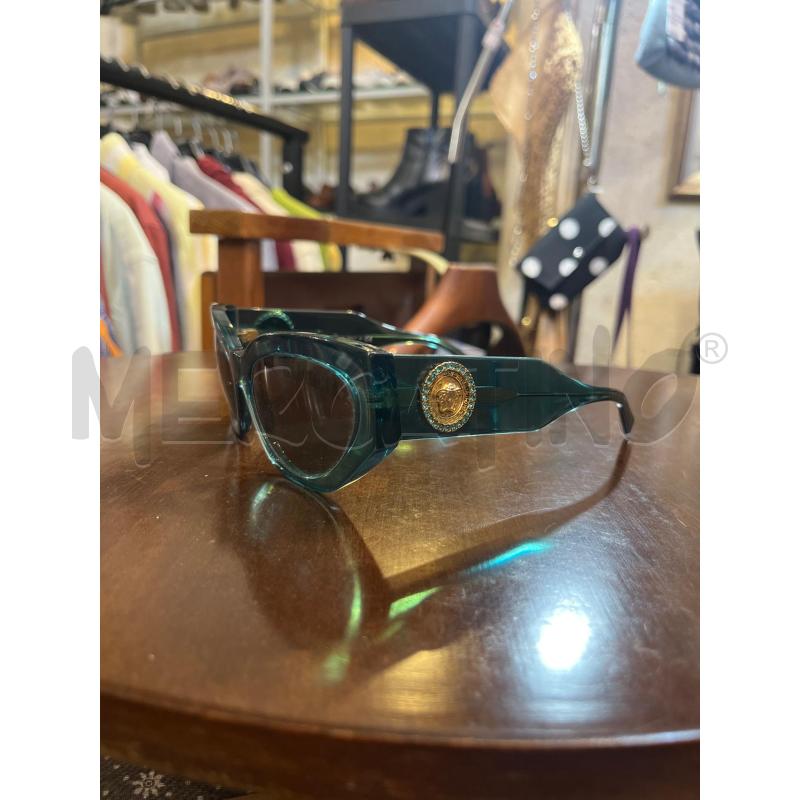 OCCHIALI DONNA VERSACE MOD4376B VERDE MEDUSA STRASS | Mercatino dell'Usato Manduria 3
