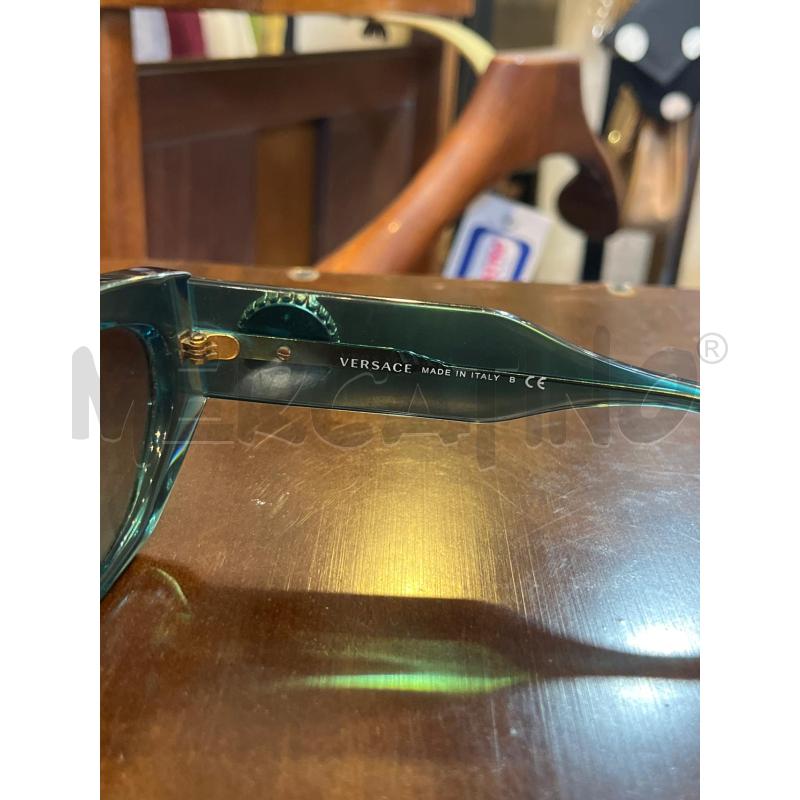 OCCHIALI DONNA VERSACE MOD4376B VERDE MEDUSA STRASS | Mercatino dell'Usato Manduria 4