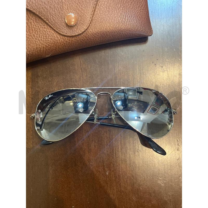 OCCHIALI UOMO RAYBAN AVIATOR + CUSTODIA | Mercatino dell'Usato Manduria 2