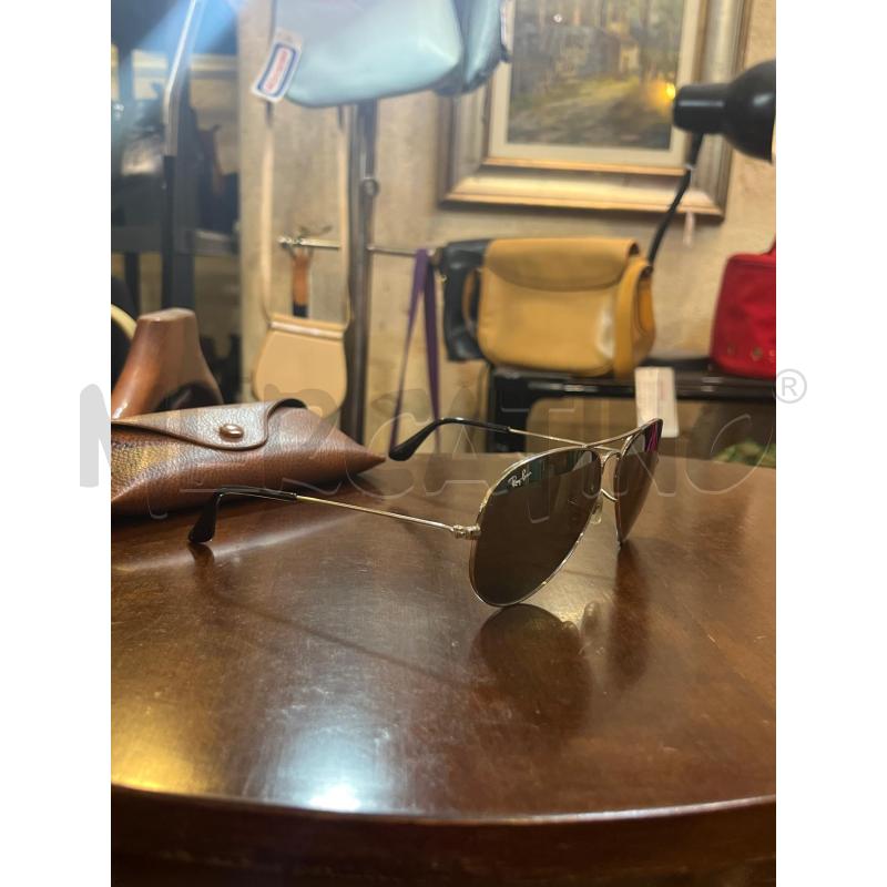OCCHIALI UOMO RAYBAN AVIATOR + CUSTODIA | Mercatino dell'Usato Manduria 4