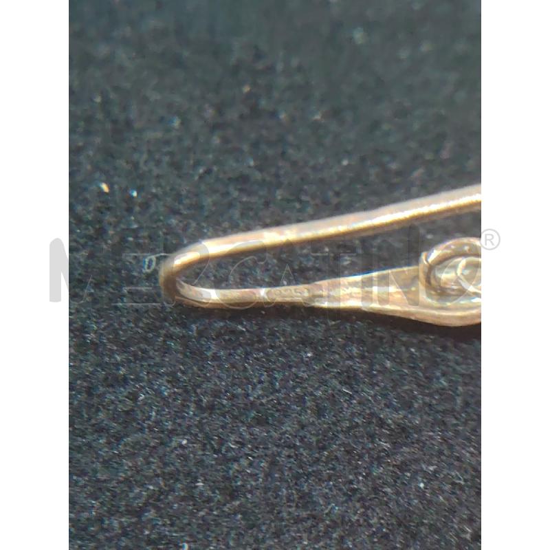 ORECCHINI ARG DORATO CORALLO PERLA | Mercatino dell'Usato Manduria 4
