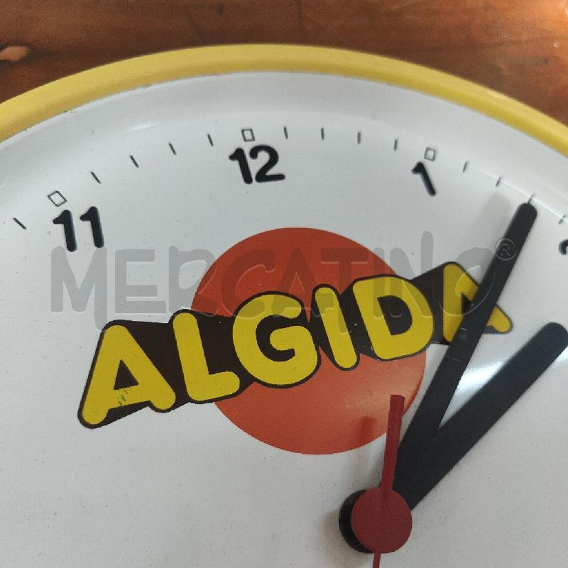 OROLOGIO DA PARETE ALGIDA VINTAGE METALLO FUNZIONANTE | Mercatino dell'Usato Manduria 3