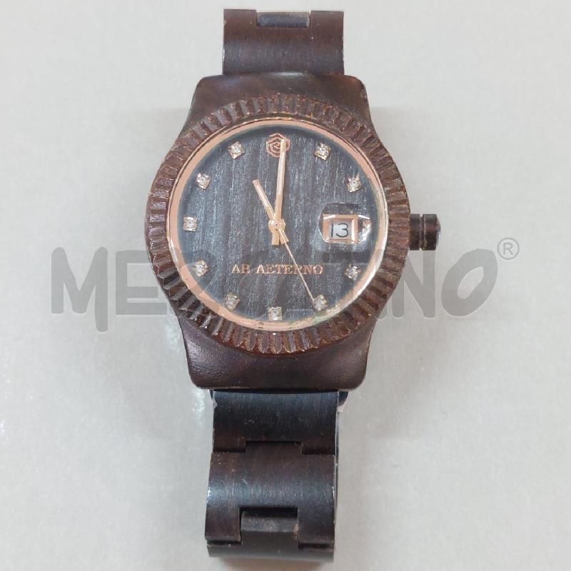 OROLOGIO DA POLSO AB AETERNO LEGNO CRISTALLI | Mercatino dell'Usato Manduria 1