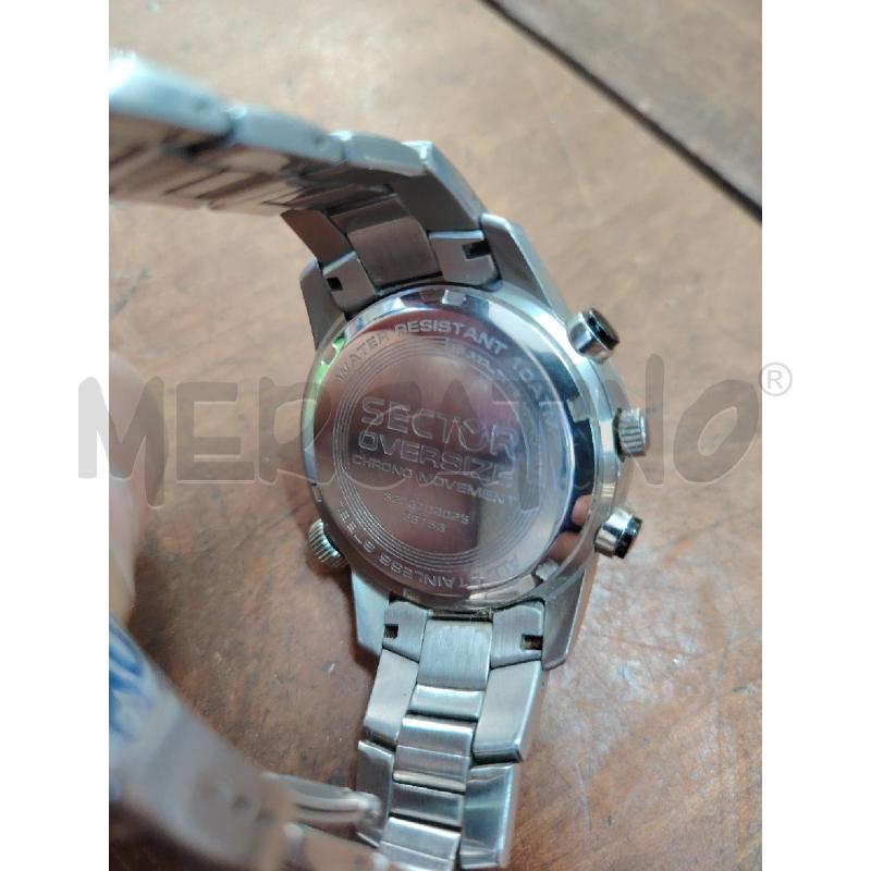 OROLOGIO SECTOR OVERSIZE CHRONOGRAPH  | Mercatino dell'Usato Manduria 5