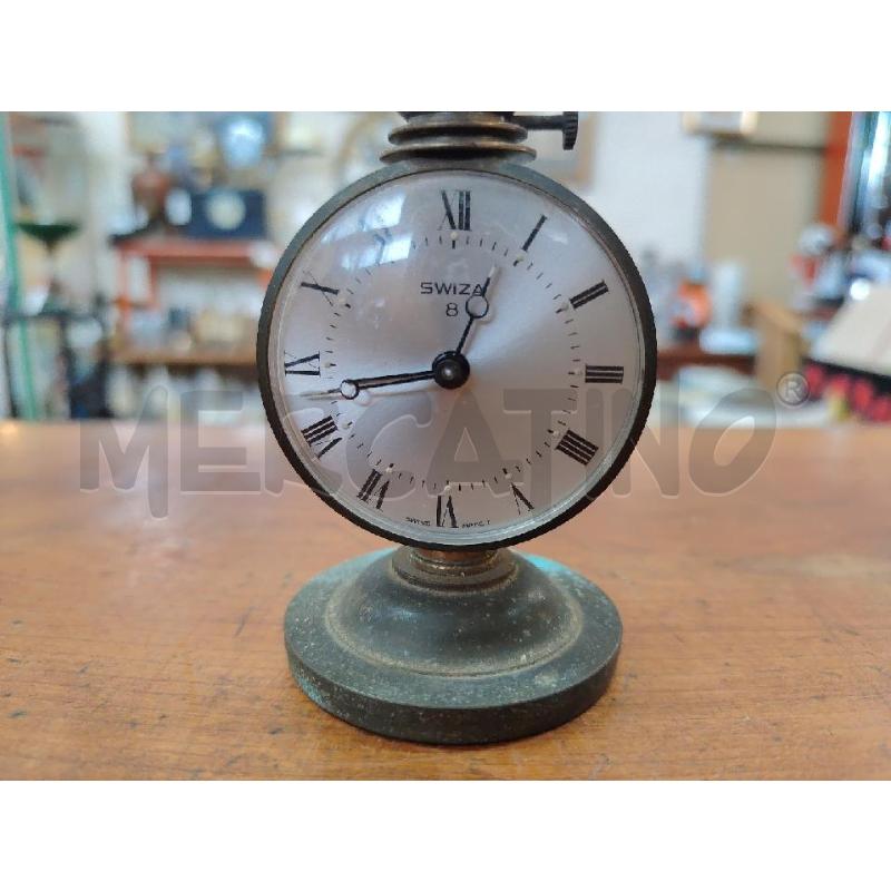 OROLOGIO SWIZA 8 OTTONE MID CENTURY DA REV  | Mercatino dell'Usato Manduria 2