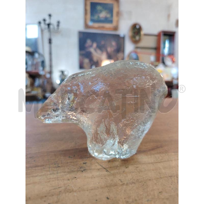 ORSO POLARE CRISTALLO PUKEBERG UNO WESTERBERG 1960 | Mercatino dell'Usato Manduria 1