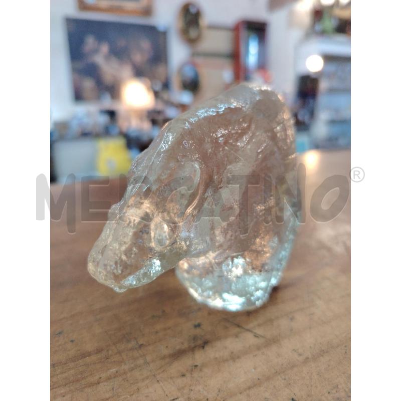 ORSO POLARE CRISTALLO PUKEBERG UNO WESTERBERG 1960 | Mercatino dell'Usato Manduria 2