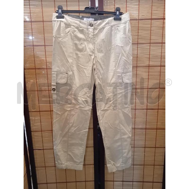 PANTALONE DONNA 44 MARELLA SPORT BEIGE CARGO  | Mercatino dell'Usato Manduria 1