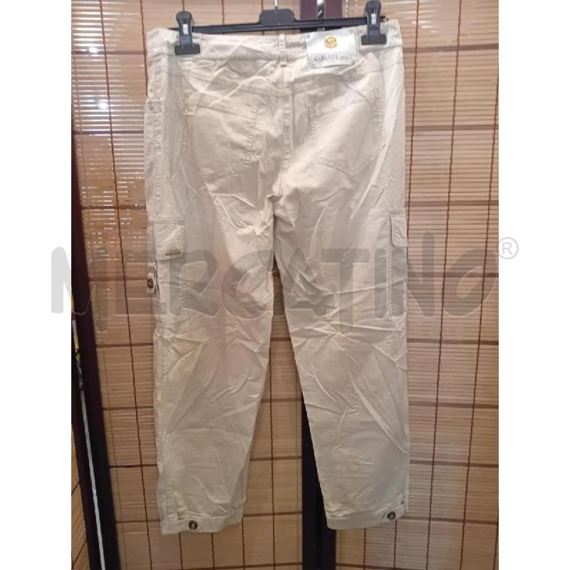 PANTALONE DONNA 44 MARELLA SPORT BEIGE CARGO  | Mercatino dell'Usato Manduria 2