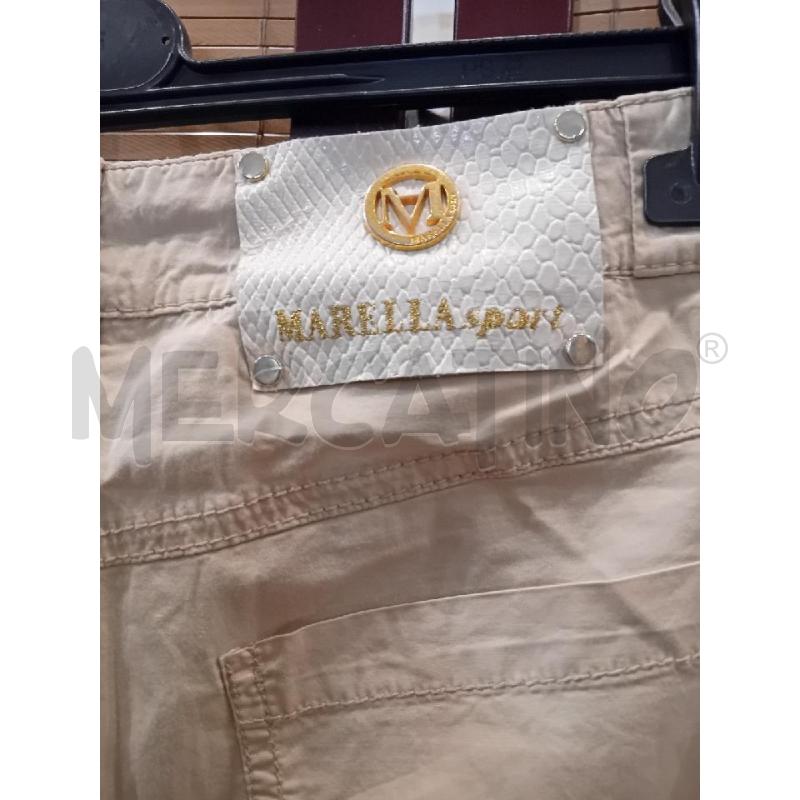 PANTALONE DONNA 44 MARELLA SPORT BEIGE CARGO  | Mercatino dell'Usato Manduria 5