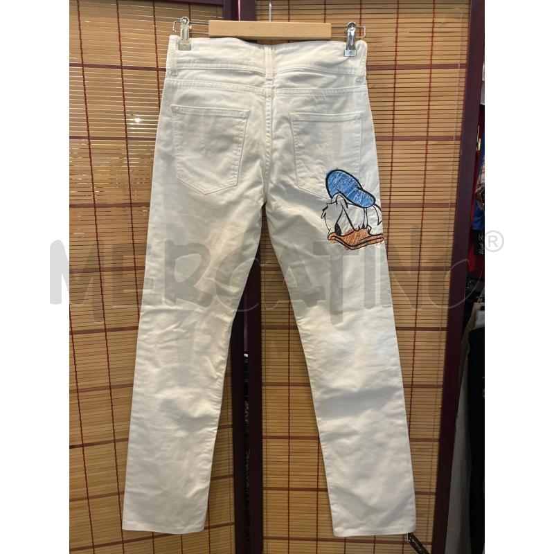 PANTALONE DONNA ICEBERG BIANCO PAPERINO DIETRO | Mercatino dell'Usato Manduria 2