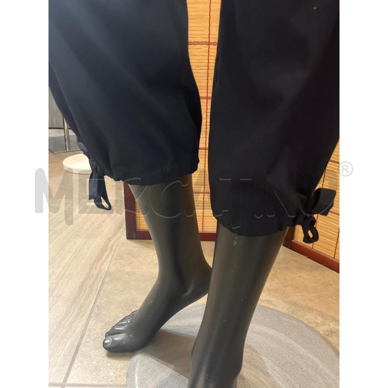 PANTALONE DONNA JIL SANDER BLU NOTTE PINOCCHIETTO | Mercatino dell'Usato Manduria 3