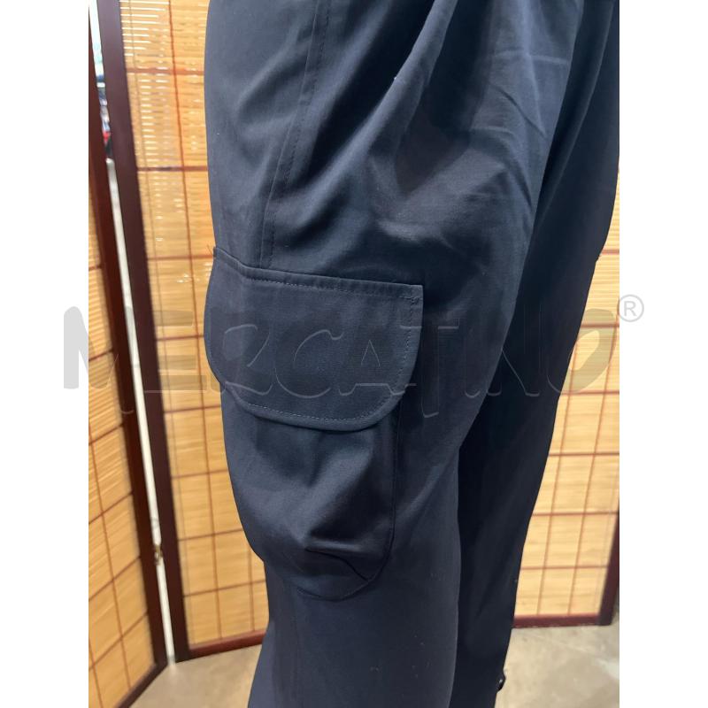 PANTALONE DONNA JIL SANDER BLU NOTTE PINOCCHIETTO | Mercatino dell'Usato Manduria 4