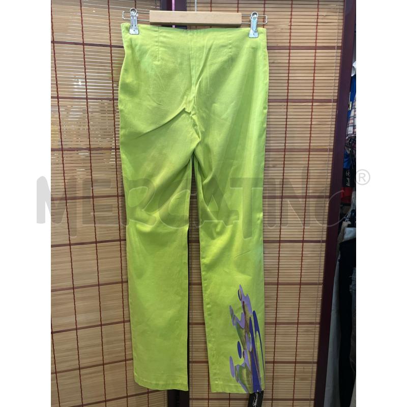 PANTALONE DONNA VERSACE VERDE SOTTO DIPINTO | Mercatino dell'Usato Manduria 2