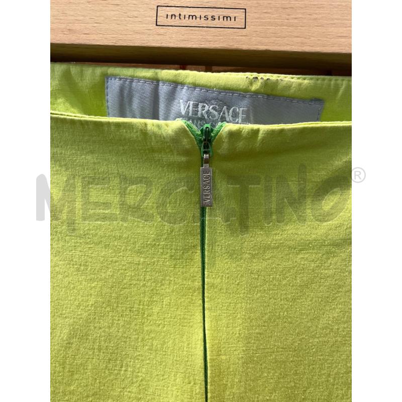 PANTALONE DONNA VERSACE VERDE SOTTO DIPINTO | Mercatino dell'Usato Manduria 4