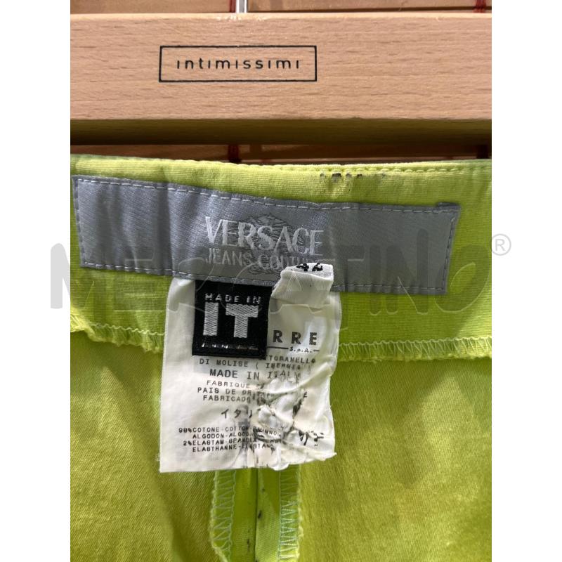 PANTALONE DONNA VERSACE VERDE SOTTO DIPINTO | Mercatino dell'Usato Manduria 5