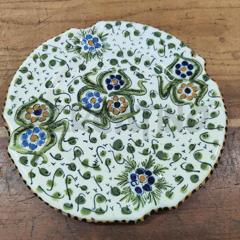 PIATTINO MANNUCCI E BOLZONETTI FABRIANO FIORI 18 CM | Mercatino dell'Usato Manduria 1