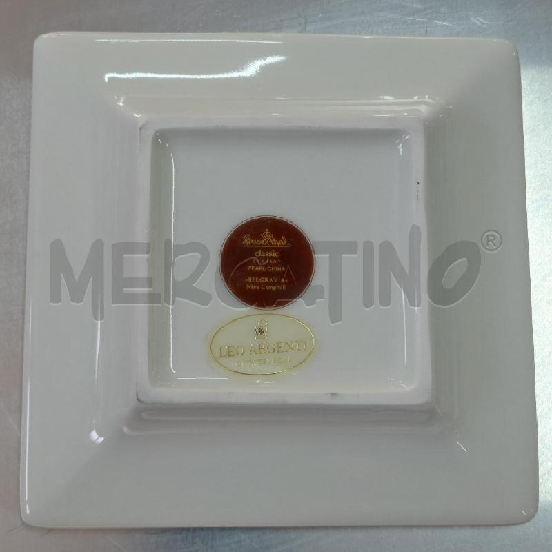 PIATTINO PORCELLANA ROSENTHAL BELGRAVIA 14X14 CIRCA | Mercatino dell'Usato Manduria 4