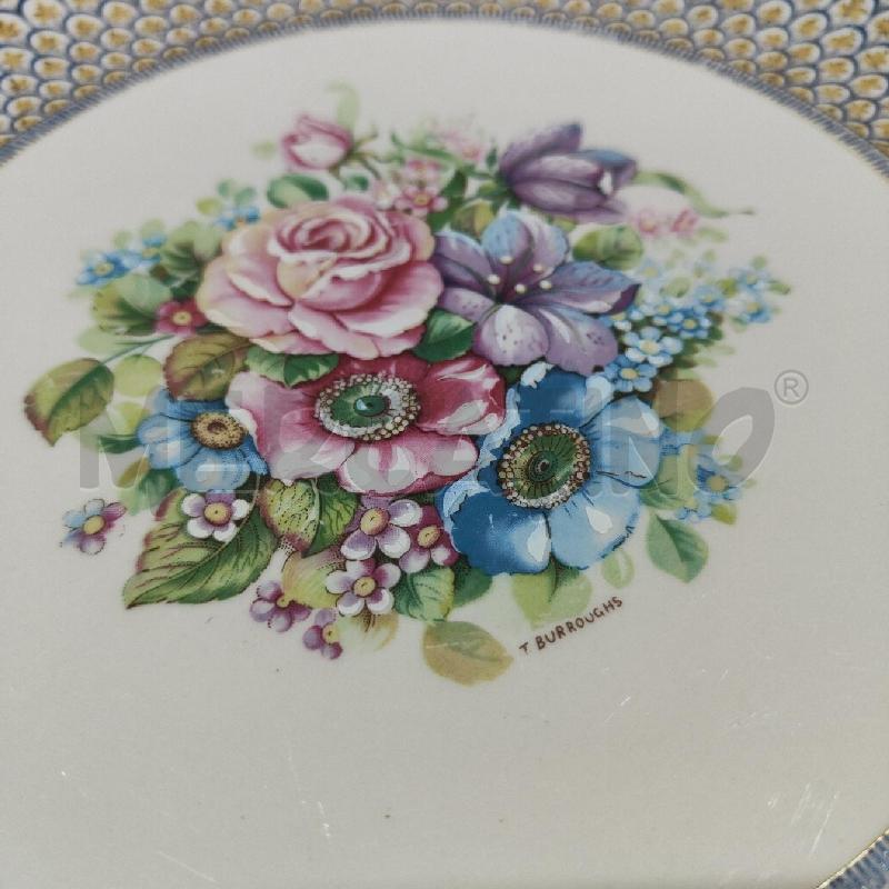 PIATTO TORTA LA S. MARCO DEC FLOREALE PORCELLANA | Mercatino dell'Usato Manduria 3