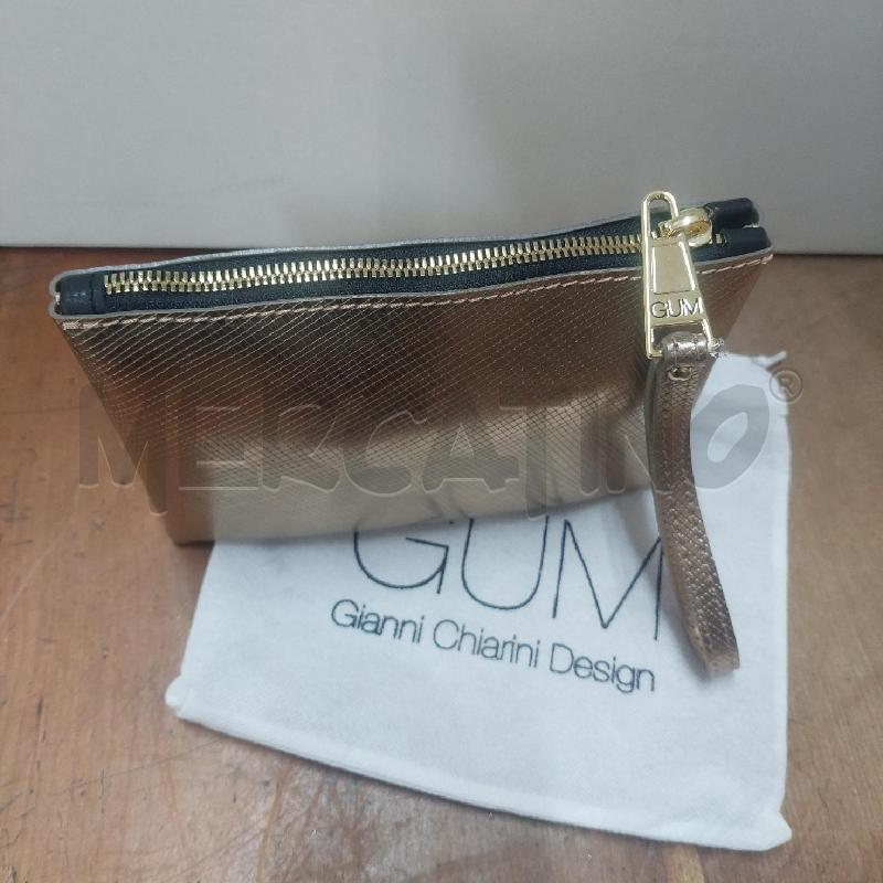 POCHETTE GUM GIANNI CHIARINI DORATA | Mercatino dell'Usato Manduria 3
