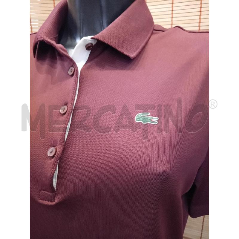 POLO DONNA 44 LACOSTE VINACCIA  | Mercatino dell'Usato Manduria 4