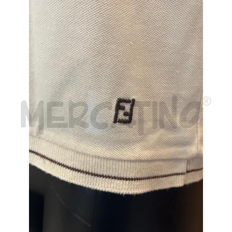 POLO DONNA M FENDI PANNA SMANICATA  | Mercatino dell'Usato Manduria 4
