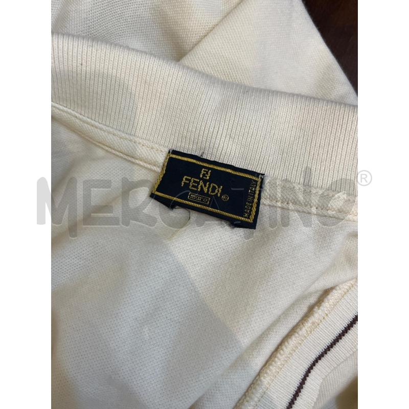 POLO DONNA M FENDI PANNA SMANICATA  | Mercatino dell'Usato Manduria 5