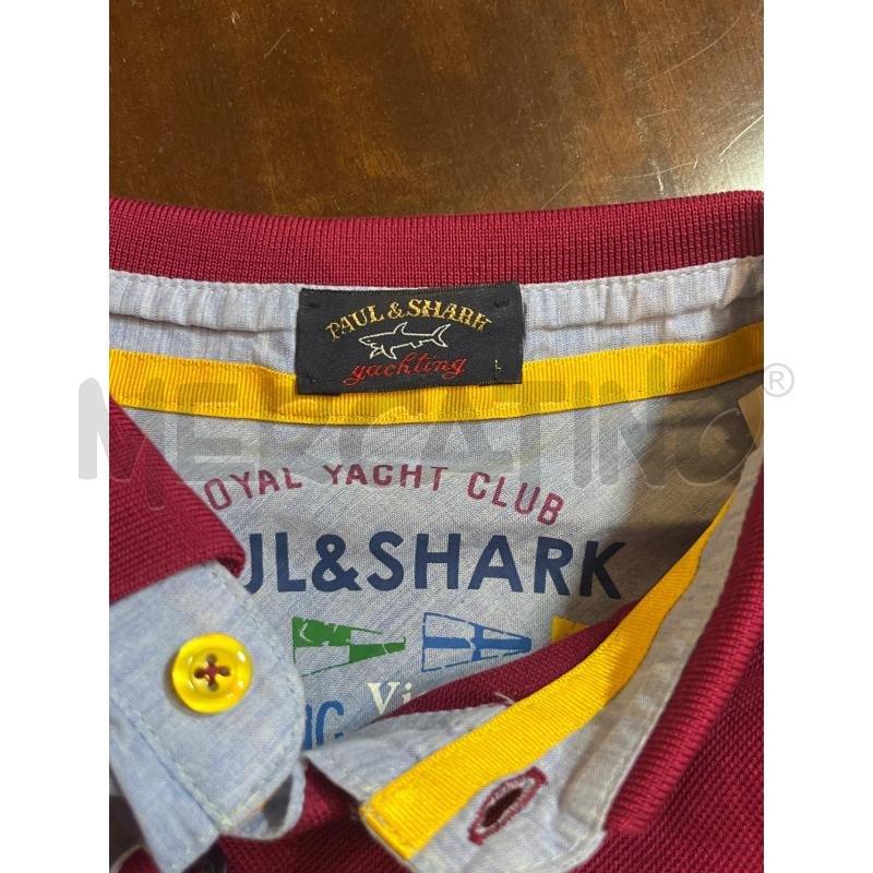 POLO UOMO L PAUL&SHARK VINACCIA  | Mercatino dell'Usato Manduria 4