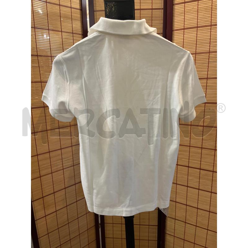 POLO UOMO S LACOSTE BIANCA | Mercatino dell'Usato Manduria 2