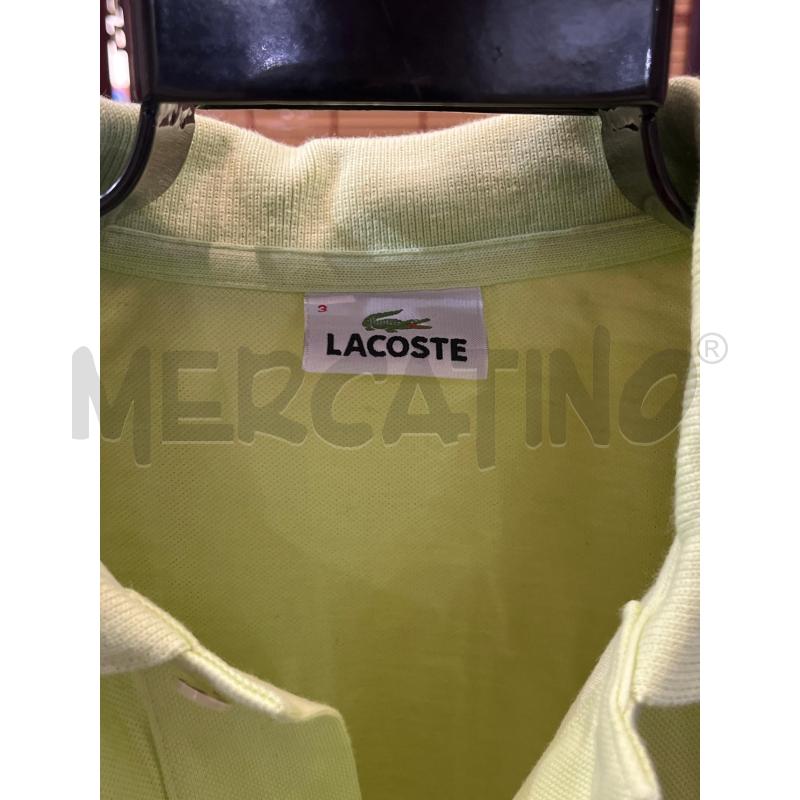 POLO UOMO S LACOSTE VERDINA  | Mercatino dell'Usato Manduria 4