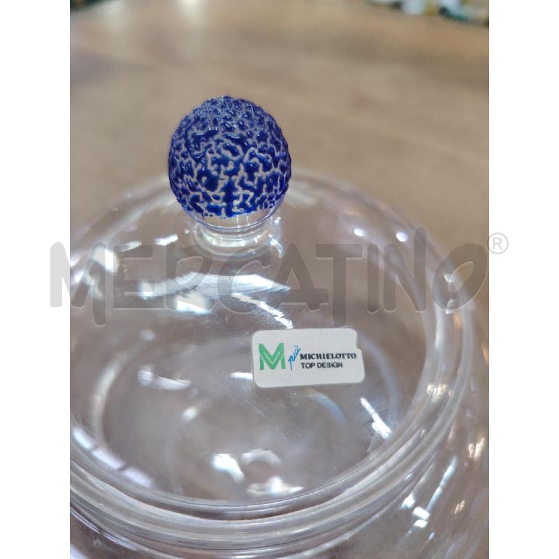 PORTA CARAMELLE VETRO MURANO MICHIELOTTO  | Mercatino dell'Usato Manduria 4