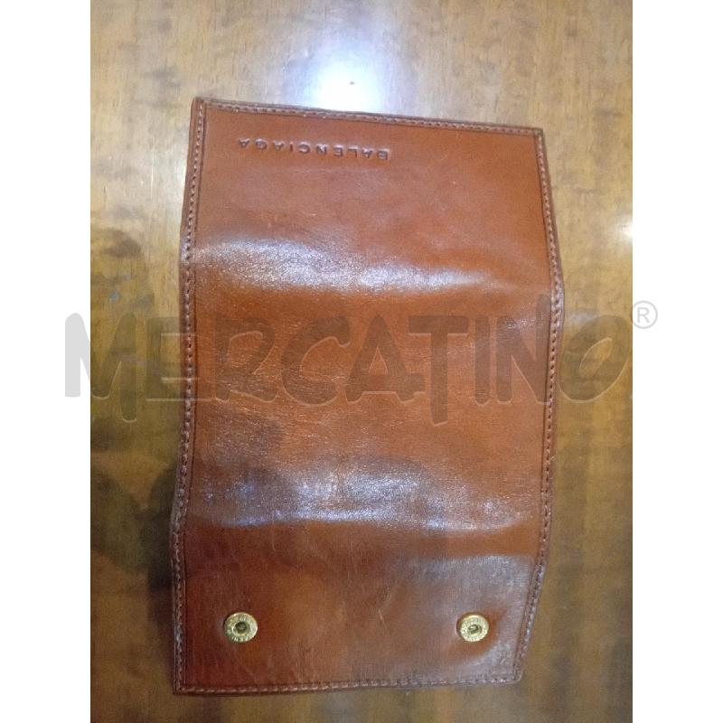 PORTA CHIAVI BALENCIAGA PELLE MARRONE  | Mercatino dell'Usato Manduria 4