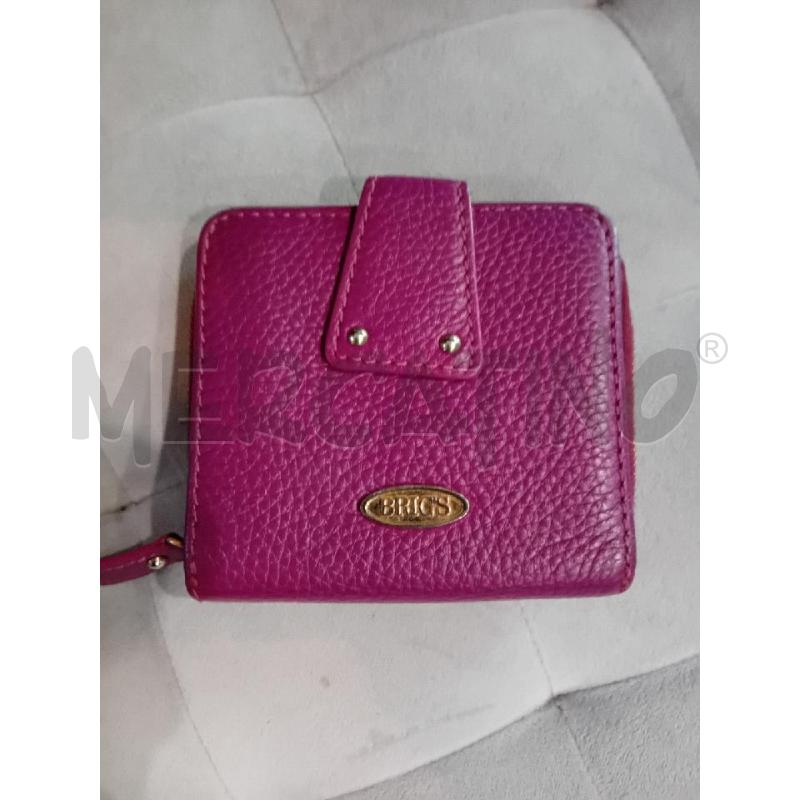 PORTA FOGLIO BRIC'S PELLE VIOLA | Mercatino dell'Usato Manduria 1