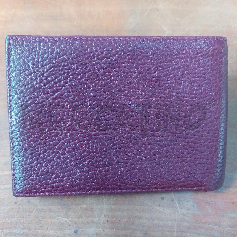 PORTA FOGLIO CARTIER UOMO PELLE BORDEAUX VINTAGE | Mercatino dell'Usato Manduria 2