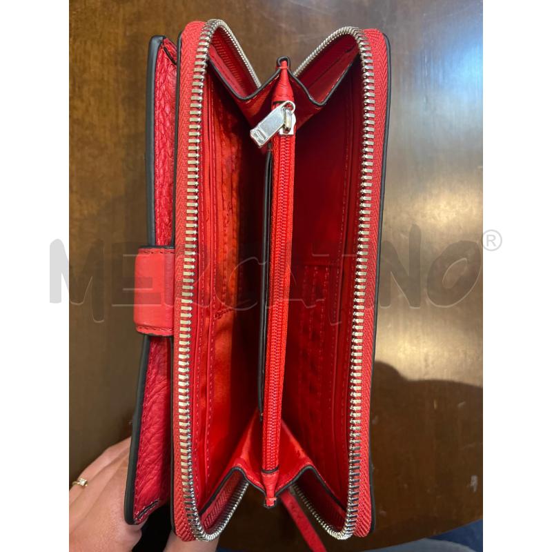 PORTA FOGLIO DONNA PIQUADRO ROSSO NUOVO CON SCATOLA | Mercatino dell'Usato Manduria 4