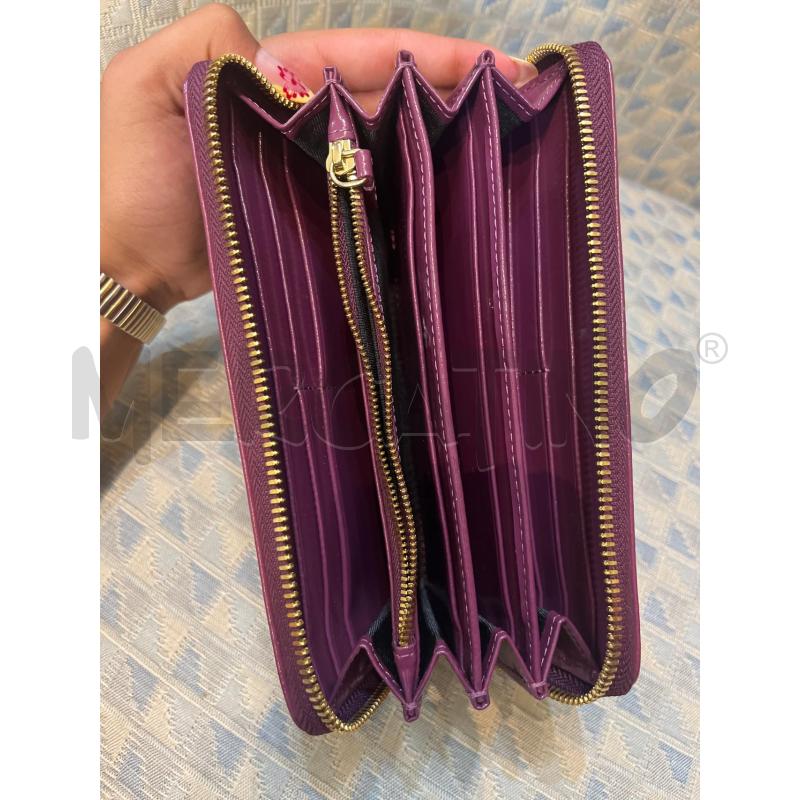 PORTA FOGLIO GIANNI CHIARINI MELANZANA  | Mercatino dell'Usato Manduria 3