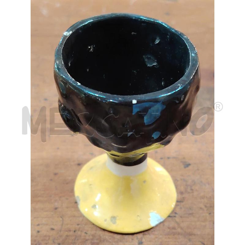 PORTA UOVO CERAMICA UOMO AFRICANO MID CENTURY DANN | Mercatino dell'Usato Manduria 5