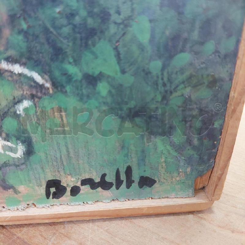 QUADRO ROCCO BORELLA DONNA VERDE SORRIDENTE  | Mercatino dell'Usato Manduria 2