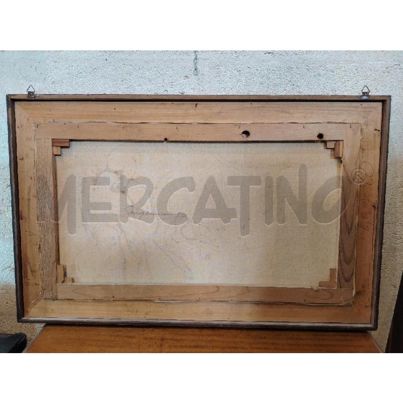 QUADRO SANGENNARI D. SCENA CACCIA ASTRATTO  | Mercatino dell'Usato Manduria 5