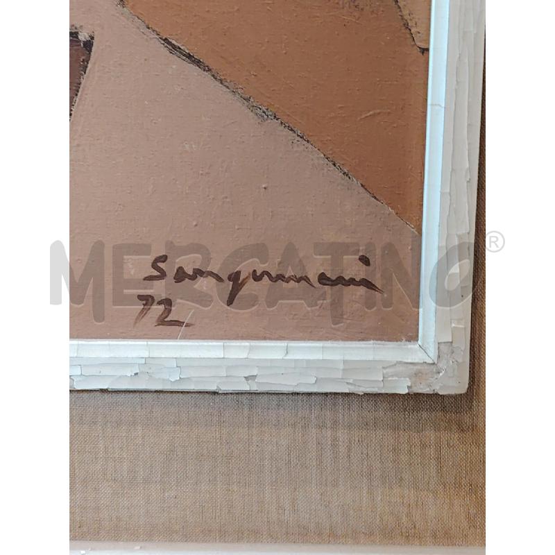 QUADRO SANGIOVANNI MARIO LE BAGNANTI ASTRATTO  | Mercatino dell'Usato Manduria 4