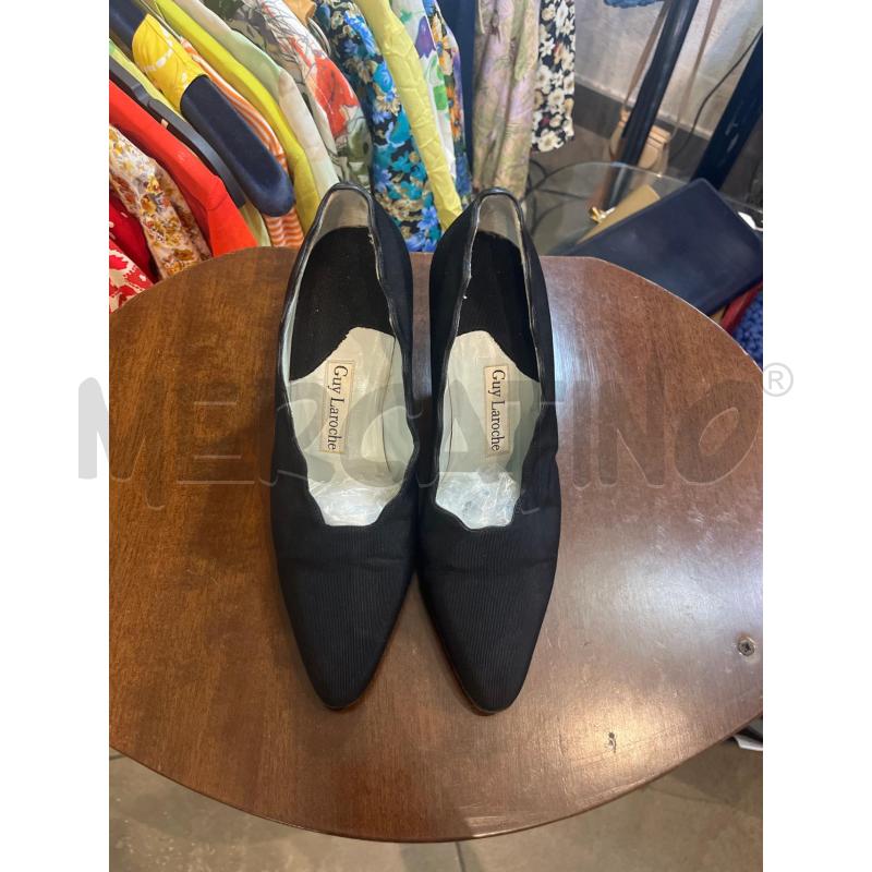 SCARPE DONNA 36 GUY LAROCHE NERE STOFFA | Mercatino dell'Usato Manduria 2