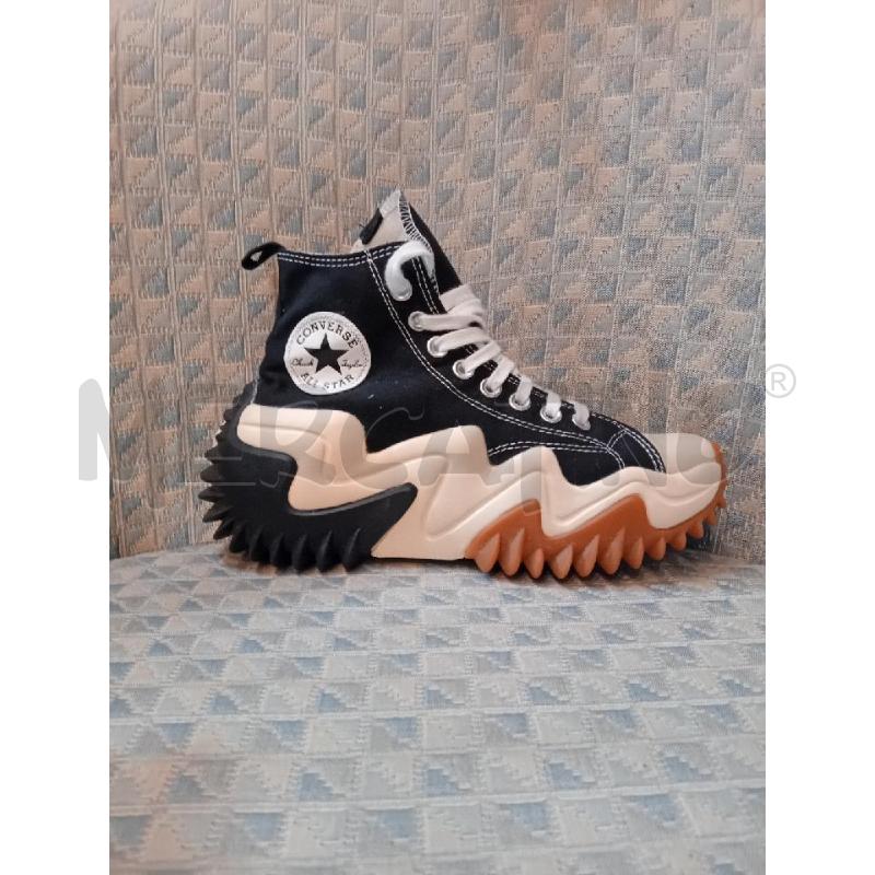 SCARPE DONNA 40 CONVERSE NERE BIANCHE GOMMA ALTA  | Mercatino dell'Usato Manduria 2