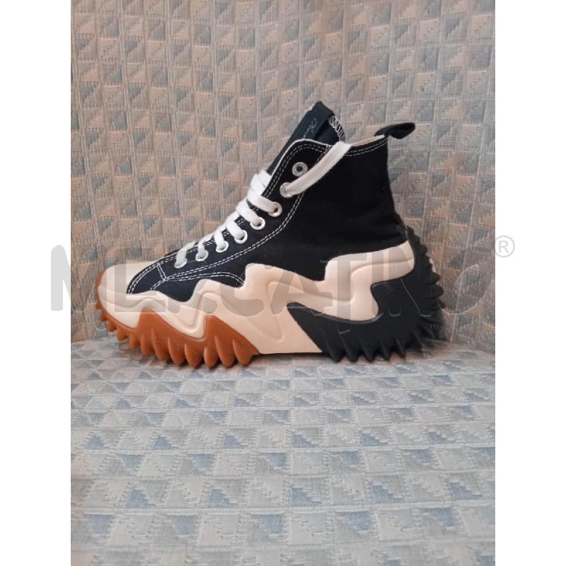 SCARPE DONNA 40 CONVERSE NERE BIANCHE GOMMA ALTA  | Mercatino dell'Usato Manduria 3