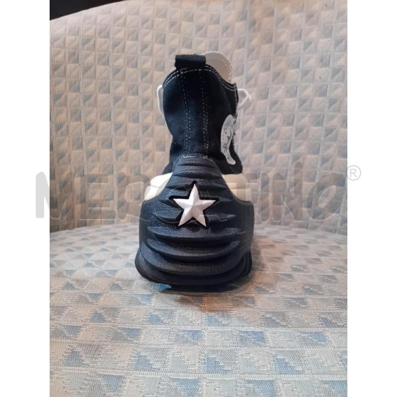 SCARPE DONNA 40 CONVERSE NERE BIANCHE GOMMA ALTA  | Mercatino dell'Usato Manduria 4