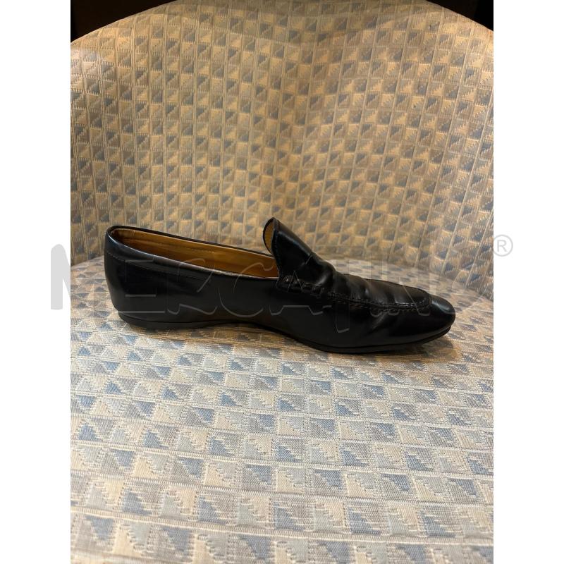 SCARPE UOMO 40.5 TOD'S MOCASSINI NERI PELLE  | Mercatino dell'Usato Manduria 3