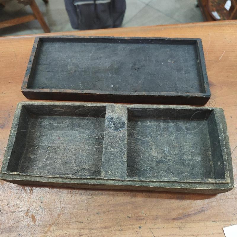 SCATOLA LEGNO SCURO ELEFANTI BIRMANIA | Mercatino dell'Usato Manduria 4