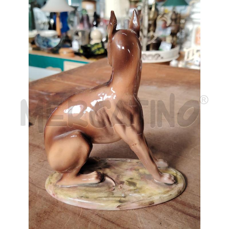 SCULTURA ALDO FALCHI '63 CANE PORCELLANA  | Mercatino dell'Usato Manduria 2
