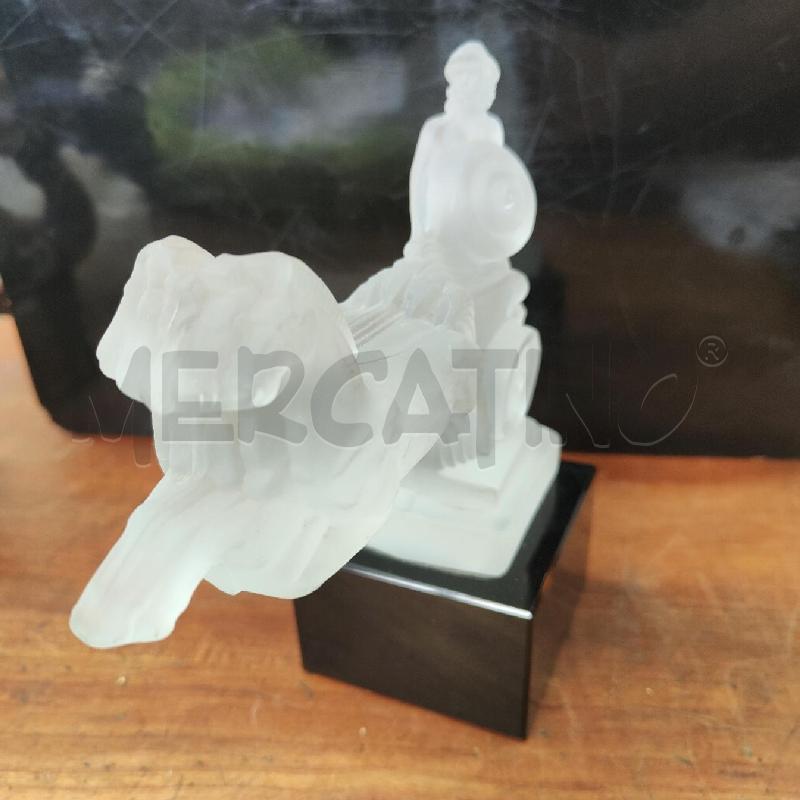 SCULTURA ART DECO BOUDICEA H. HOFFMANN BASE NERA | Mercatino dell'Usato Manduria 4