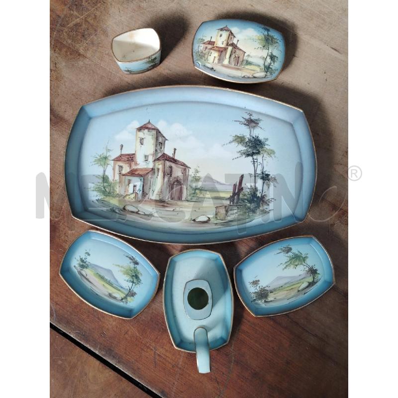 SET PORCELLANA BELLAGIO 6 PZ CASA IN CAMPAGNA | Mercatino dell'Usato Manduria 1