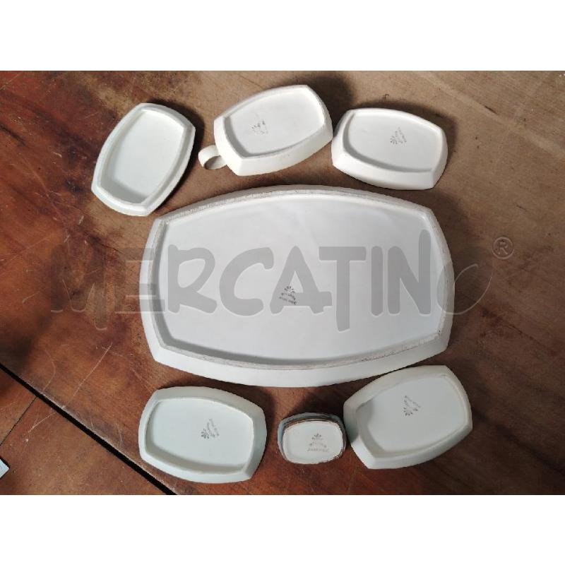 SET PORCELLANA BELLAGIO 6 PZ CASA IN CAMPAGNA | Mercatino dell'Usato Manduria 5